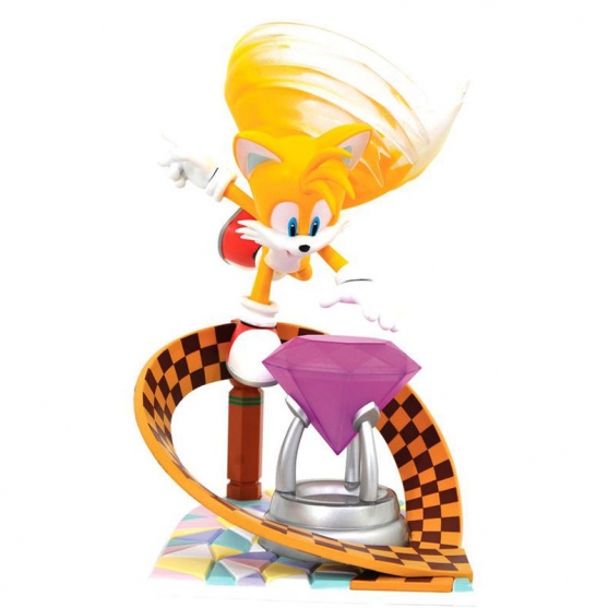 Figura Sonic The Hedgehog, Tails Gallery Diorama 23 cm