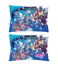 Cojín Almohada Hatsune Miku y Amigos, 35 x 50 cm