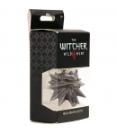 Cadena con Colgante The Witcher III, Medallón Lobo Ojos con Luz