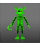 Figura Articulada Five Nights at Freddy's, Radioactive Foxy (Brilla en la Oscuridad) 13 cm