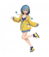 Figura Re: Zero, Rem Fluffy Hoodie Ver. Renewal 23 cm