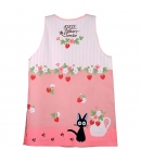 Delantal Studio Ghibli Nicky La Aprendiz de Bruja, Jiji y Fresas
