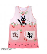 Delantal Studio Ghibli Nicky La Aprendiz de Bruja, Jiji y Fresas