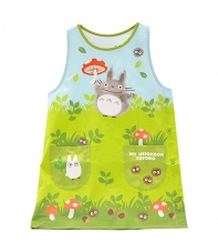 Delantal Studio Ghibli Mi Vecino Totoro, Totoro y Setas