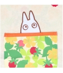 Delantal Studio Ghibli Mi Vecino Totoro, Totoro y Flores