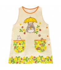 Delantal Studio Ghibli Mi Vecino Totoro, Totoro y Flores