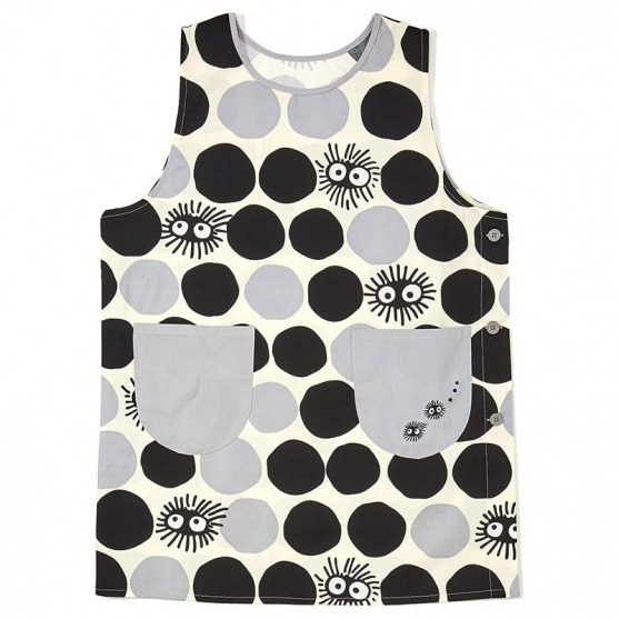 Delantal Studio Ghibli Mi Vecino Totoro, Soot Sprites Patterns