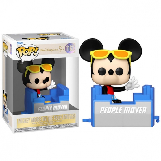 Pop! Mickey Mouse On The Peoplemover 1163 Walt Disney World 50
