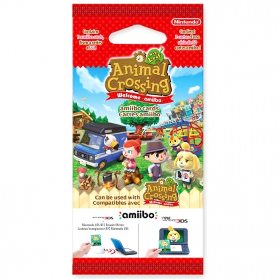 Cartas Amiibo Animal Crossing Welcome Amiibo
