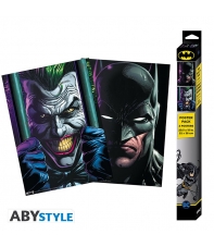 Pack 2 Posters Dc Batman y Joker, 52 x 38 cm