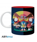 Taza Sonic The Hedhehog, Sonic, Tails and Knuckles 320 ml