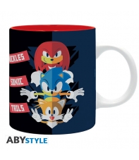 Taza Sonic The Hedhehog, Sonic, Tails and Knuckles 320 ml