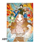 Poster Avatar The Last Airbender Maestro de los 4 Elementos, 91,5 x 61 cm