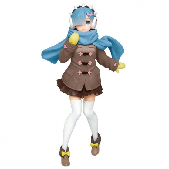 Figura Re: Zero, Rem Winter Coat Ver. Renewal Precious 23 cm