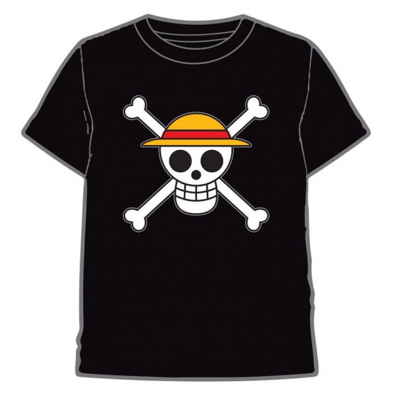 Camiseta One Piece Calavera, Niño 8 Años