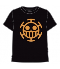 Camiseta One Piece Trafalgar Law Logo, Niño 8 Años