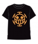 Camiseta One Piece Trafalgar Law Logo, Niño 8 Años