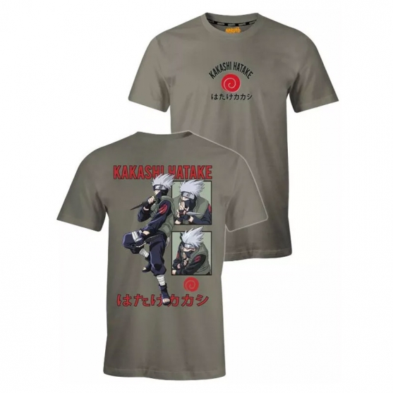 Camiseta Naruto Kakashi Hatake, Adulto