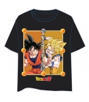 Camiseta Dragon Ball Super Goku y Goku Super Saiyan, Niño