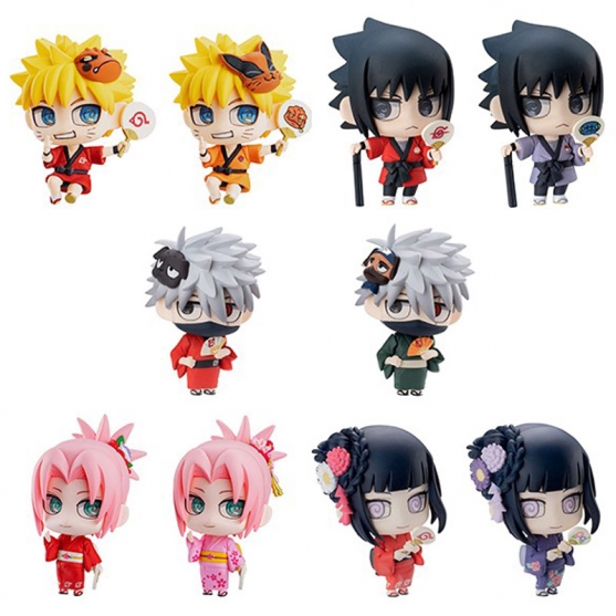 Figura Sorpresa Naruto Shippuden, Chimi Mega!! Petit Chara Land 6 cm.