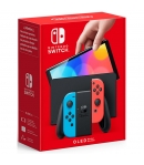 Consola Nintendo Switch Modelo Oled, Azul Neón / Rojo Neón)
