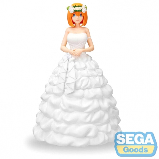 Figura The Quintessential Quintuplets, Nakano Yotsube Wedding Ver. SPM 21 cm