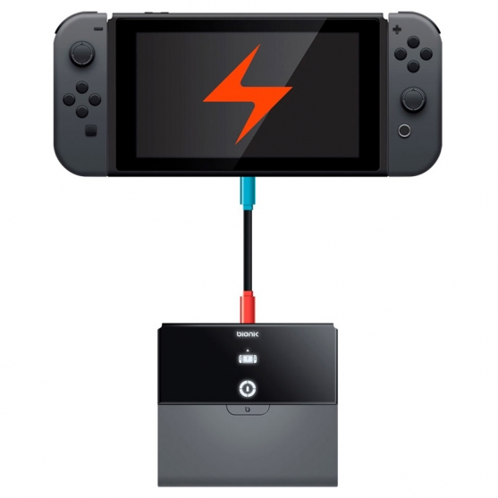 Sistema de Alimentación Portatil Power Plate Bionik, Nintendo Switch