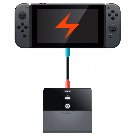 Sistema de Alimentación Portatil Power Plate Bionik, Nintendo Switch