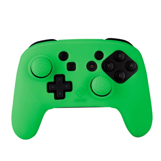 Funda Silicona y Grips, Custom Kit Glow in the Dark para Mando Pro Controller Switch