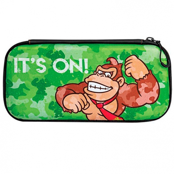 Funda Slim Travel Case Donkey Kong Camo Pdp, Switch / Oled