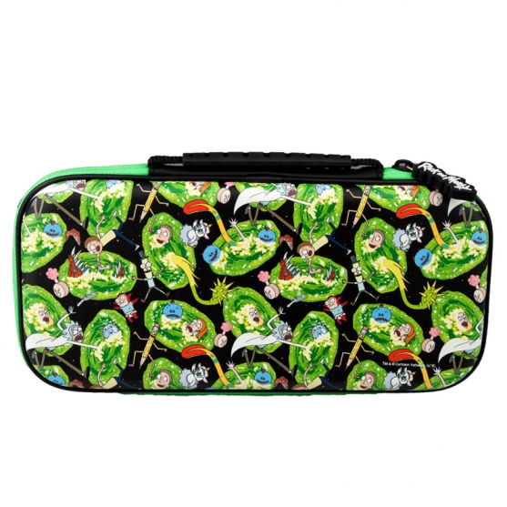 Funda Carry Bag Rick and Morty Portales Fr.tec, Switch / Oled