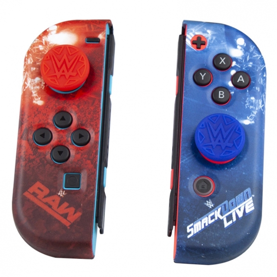 Carcasa Protectora y Grips para Mandos Joy-con, Combo WWE Fr.tec