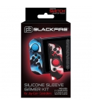 Funda Silicona y Grips para Mandos Joy-con, Silicone Sleeve Gamer Kit Blackfire