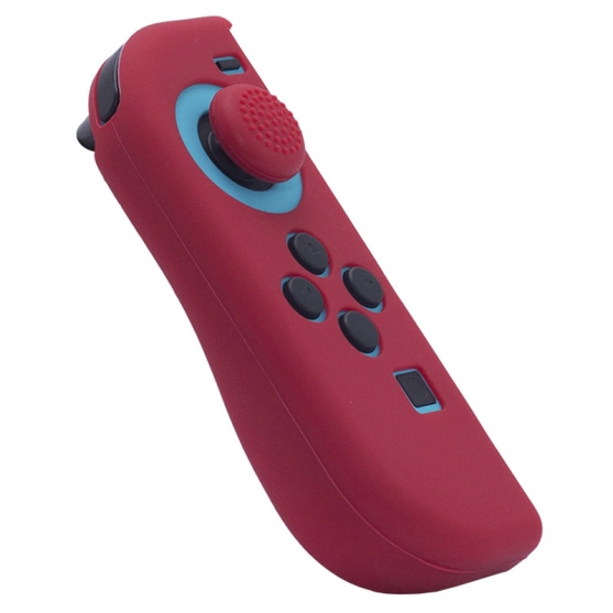 Silicona y Grip Rojo para Mando Joy-con Izquierdo Fr.tec