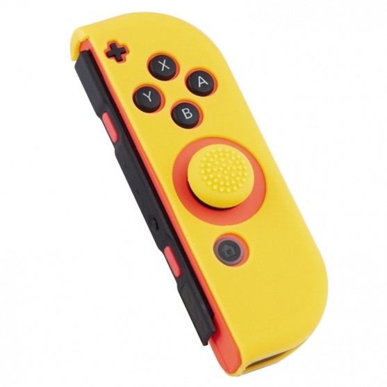 Silicona y Grip Amarillo para Mando Joy-con Derecho Fr.tec