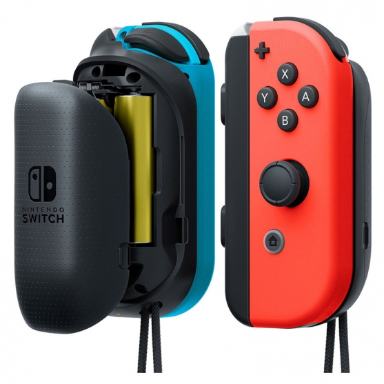 Juego de Cargadores con Pilas AA para Joy-con Nintendo