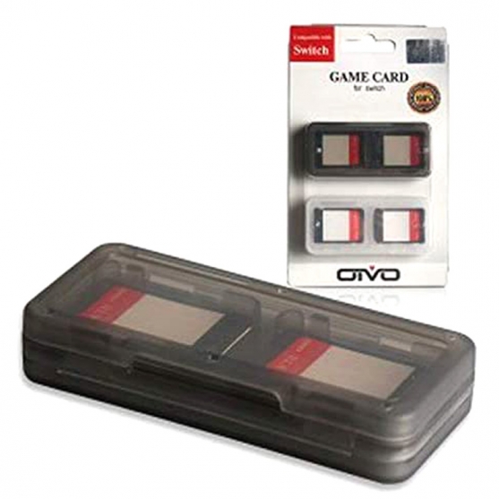 Estuche porta Juegos (4) Translucido Oivo