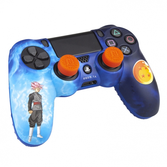 Carcasa Protectora y Grips para Dualshock 4, Combo Pack Dragon Ball Super Fr.tec