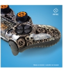 Carcasa Protectora y Grips para Dualshock 4, Combo Pack One Piece Luffy Fr.tec