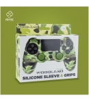 Funda Silicona y Grips para Dualshock 4, Woodland Fr.tec