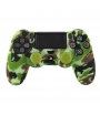 Funda Silicona y Grips para Dualshock 4, Woodland Fr.tec