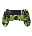 Funda Silicona y Grips para Dualshock 4, Woodland Fr.tec