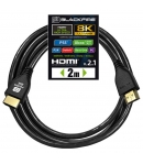 Cable Hdmi 8k UltraHd 2 metros Blackfire