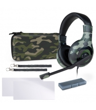 Pack Accesorios Essential Camo Pack Bigben. Switch / Oled / Lite