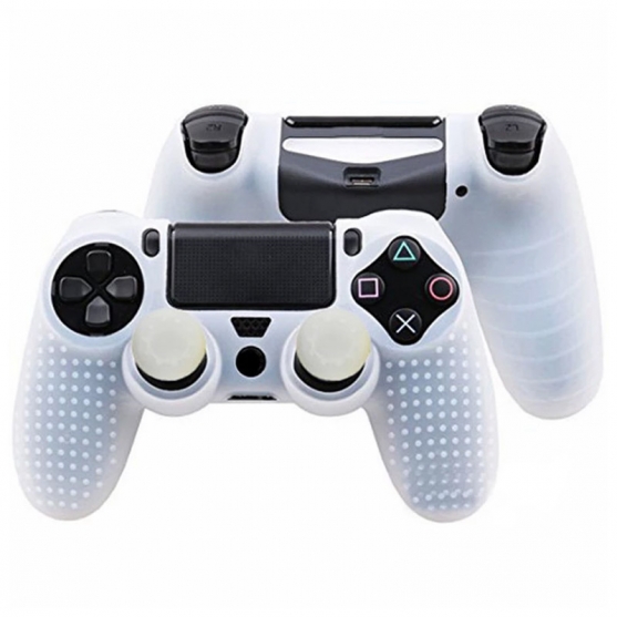 Silicona Translucida Punteada Dualshock 4