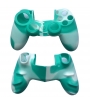 Silicona Blanca-Verde Dualshock 4