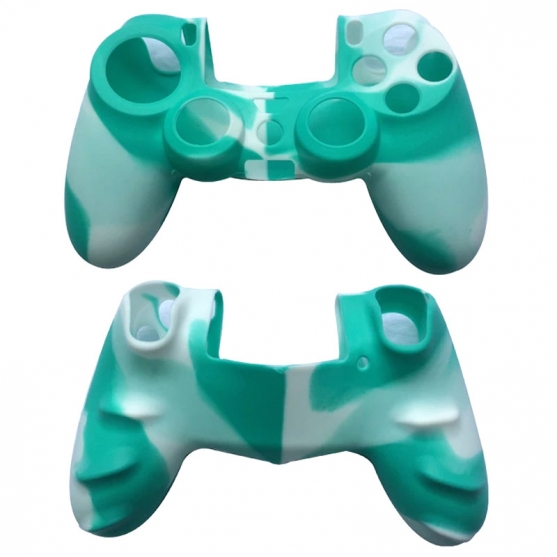 Silicona Blanca-Verde Dualshock 4