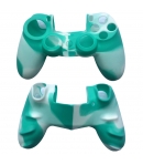Silicona Blanca-Verde Dualshock 4