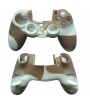 Silicona Blanca-Marrón Dualshock 4