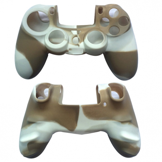 Silicona Blanca-Marrón Dualshock 4